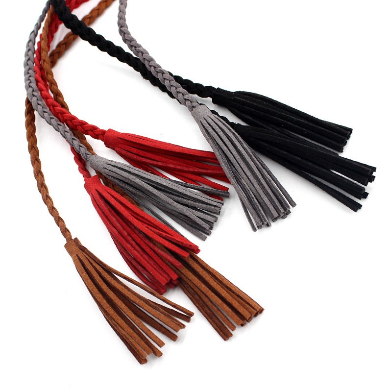 Fashion Ladies Belts National Style Knotted Waist Chain Classic Retro Waist Dress Clothing Decoration Belt