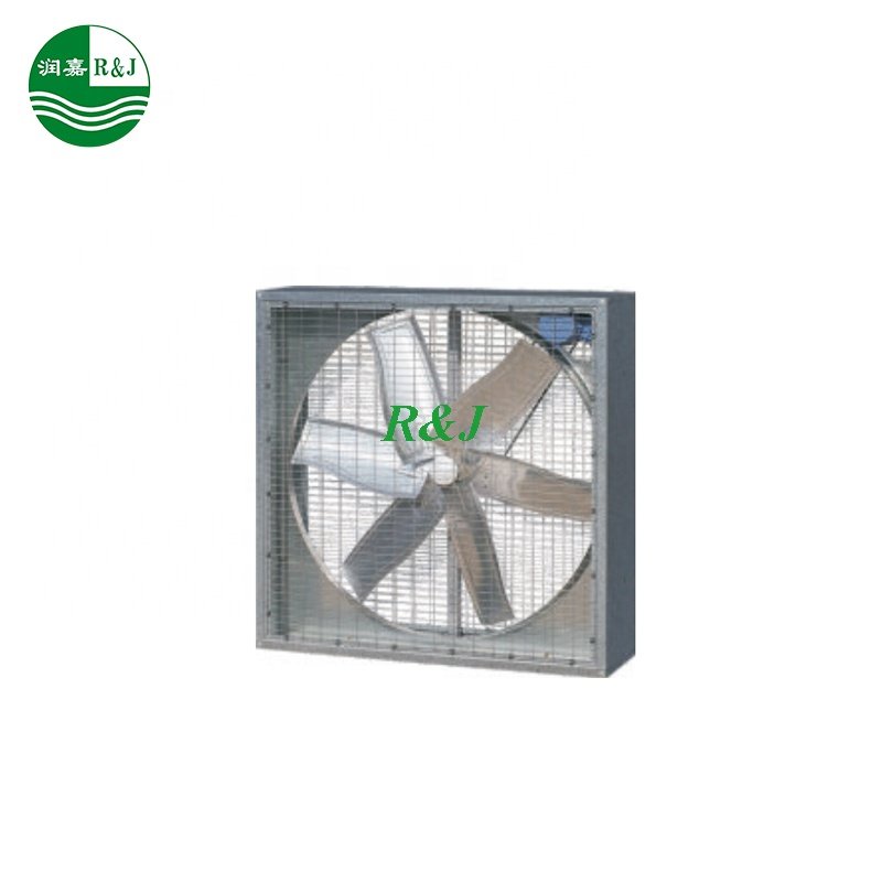 800mm Stainless Steel Automatic Shutter Roof Mounted Air Cooling Greenhouse Exhaust Ducted Axial Fans