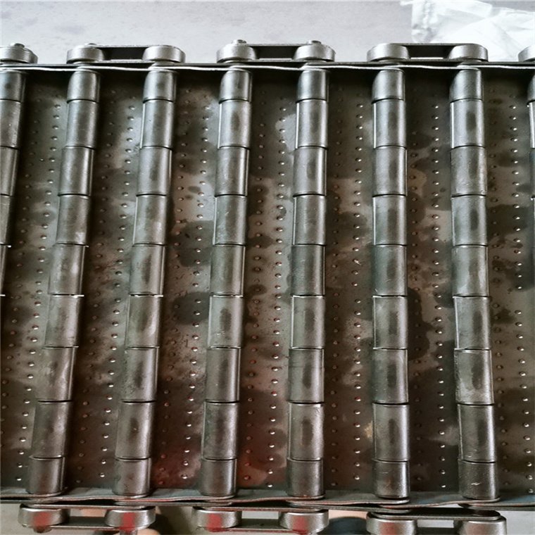 201 430 304 Stainless steel wire mesh Flat chain link plate conveyor belt for heavy product conveying