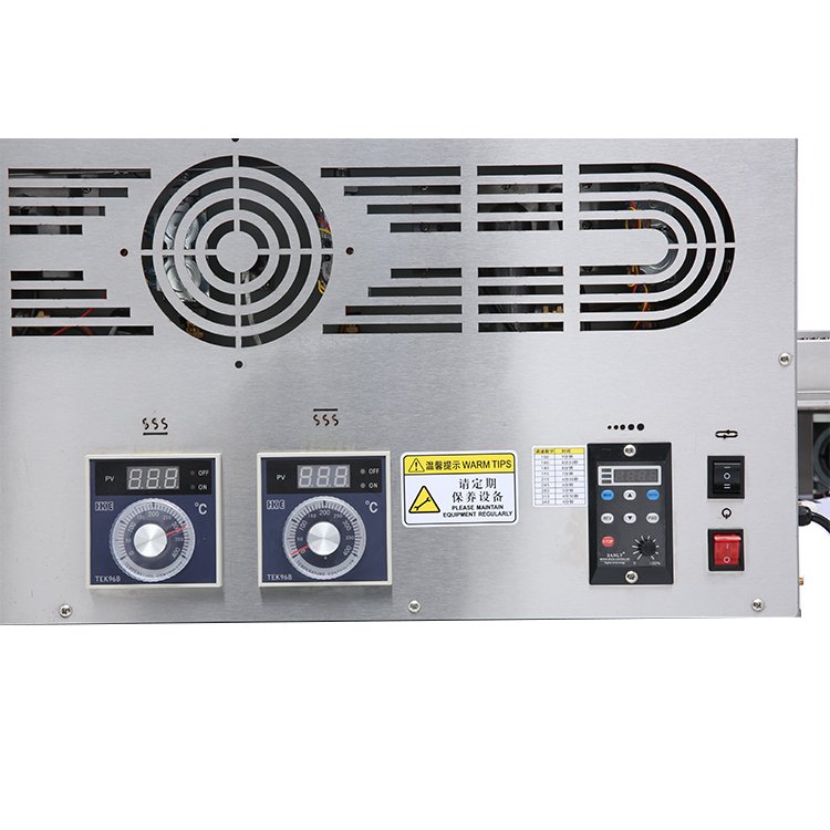 Gas Heating Chain Belt Baking Oven Commercial Hot Air Convection Gas Conveyor Pizza Oven For Fast Food Restaurant