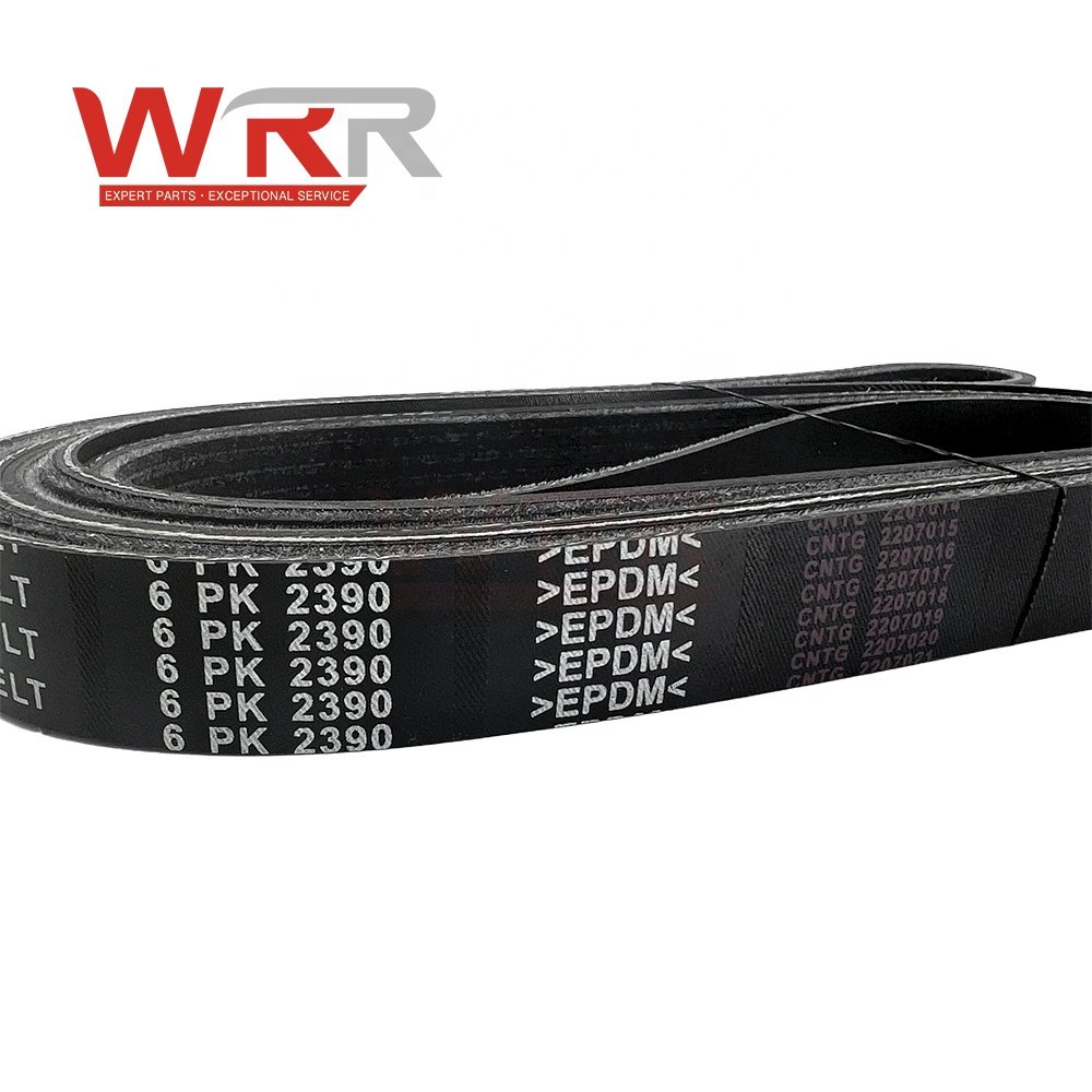 WRR 6PK2390 Engine Transmission Drive leather belt For Nissan higher quality heat-resistant