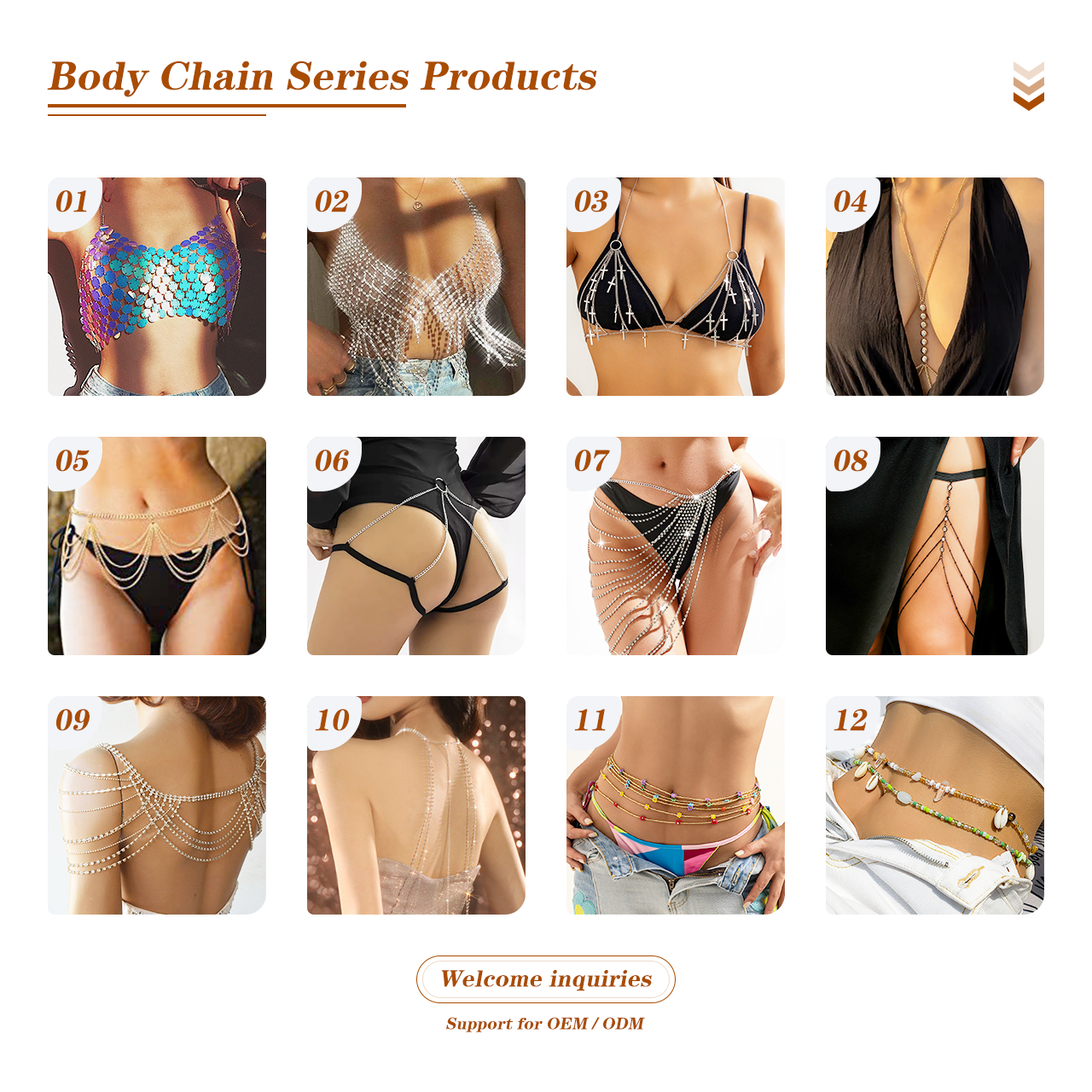 style velvet chain pearl waist chain fashionable retro diamond studded waist belt body chain
