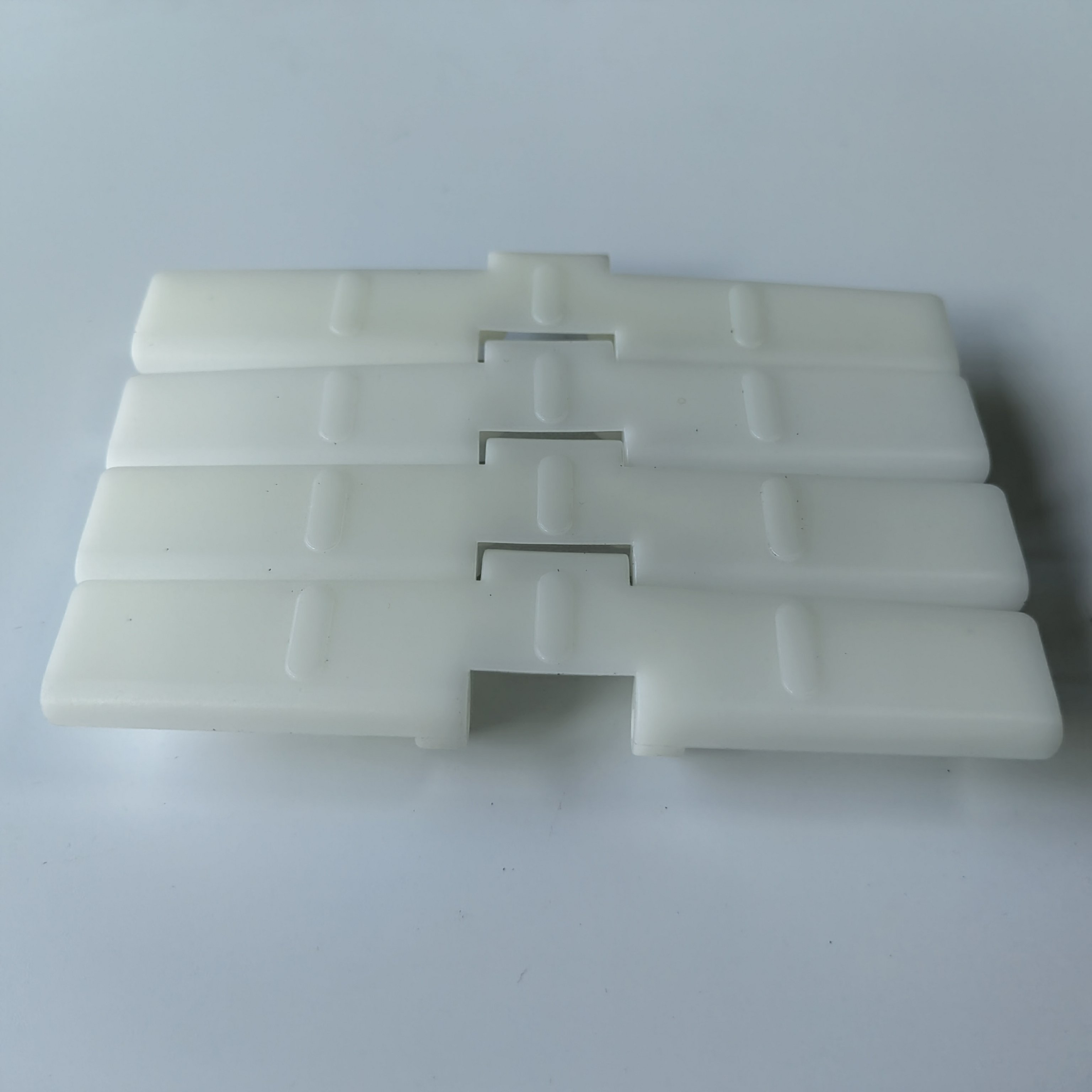 Table top chain flexible chain conveyor straight flat top plastic modular belt conveyor for transport