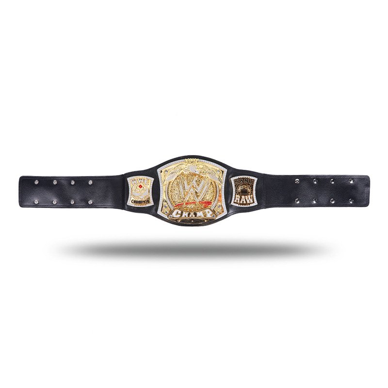 Wholesale Customizable Metal Medal Football and Wrestling Championship Belt Fashion Adjustable Design
