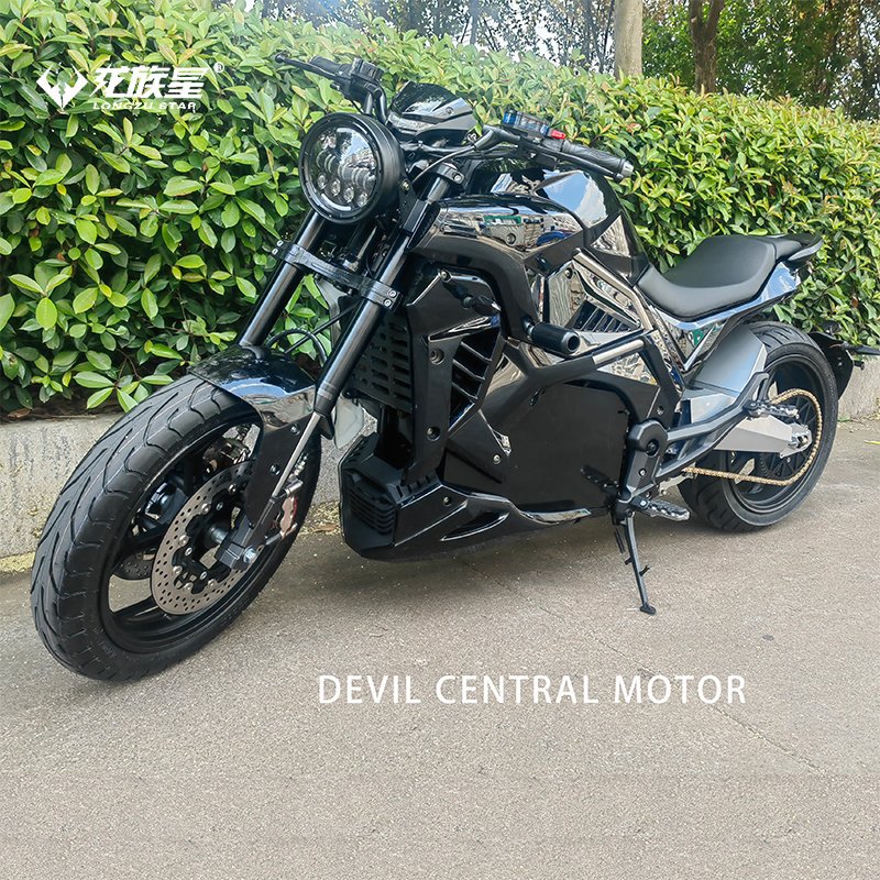 longzustar devil model Big Power Lithium Battery Quality chain and belt Citycoco adult motorcycle Electric bike Motorcycles