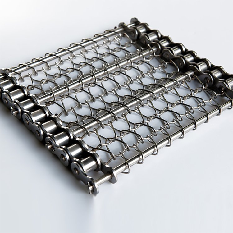 304 Stainless Steel Wire Mesh Spiral Chain Belt