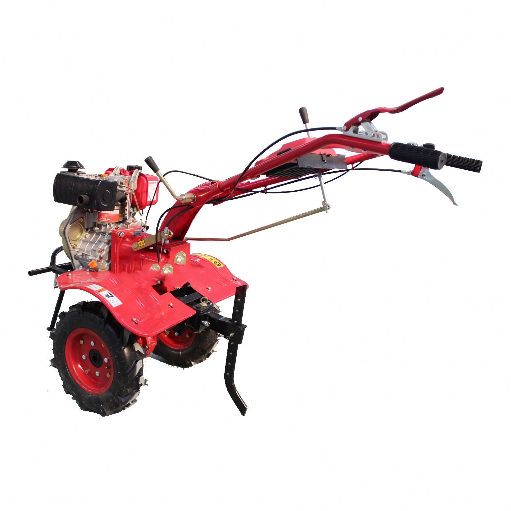 Agriculture Farmer Tools 7hp Gasoline Engine Power Tiller/Belt Cultivator Plowing Machine For Sale