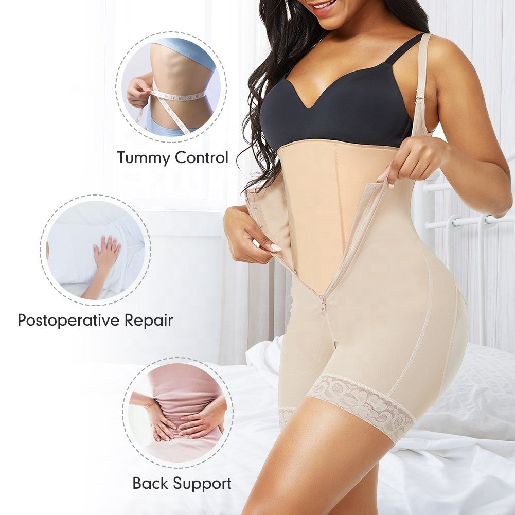 Hexin Shapewear Verified Pro HEXIN Wholesale Slimming Belt Abdominal Board Post Surgery Ab Compression Plus Size Private Label Waist Trainer Women Body Shaper