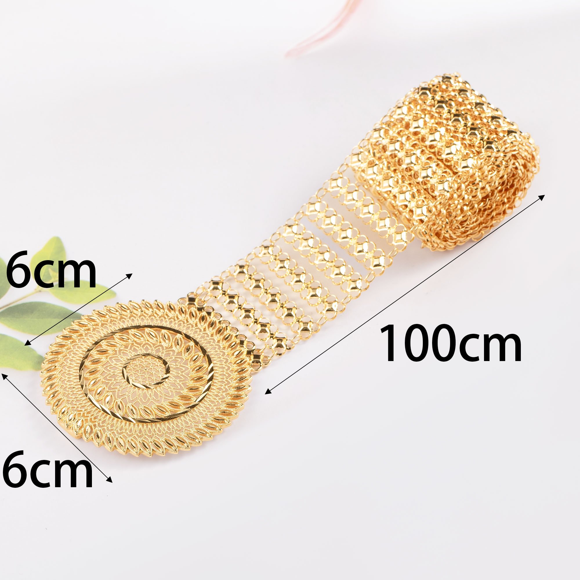 For Arab Men Metal Chain Beltsthe Middle East men designer belts belt customize