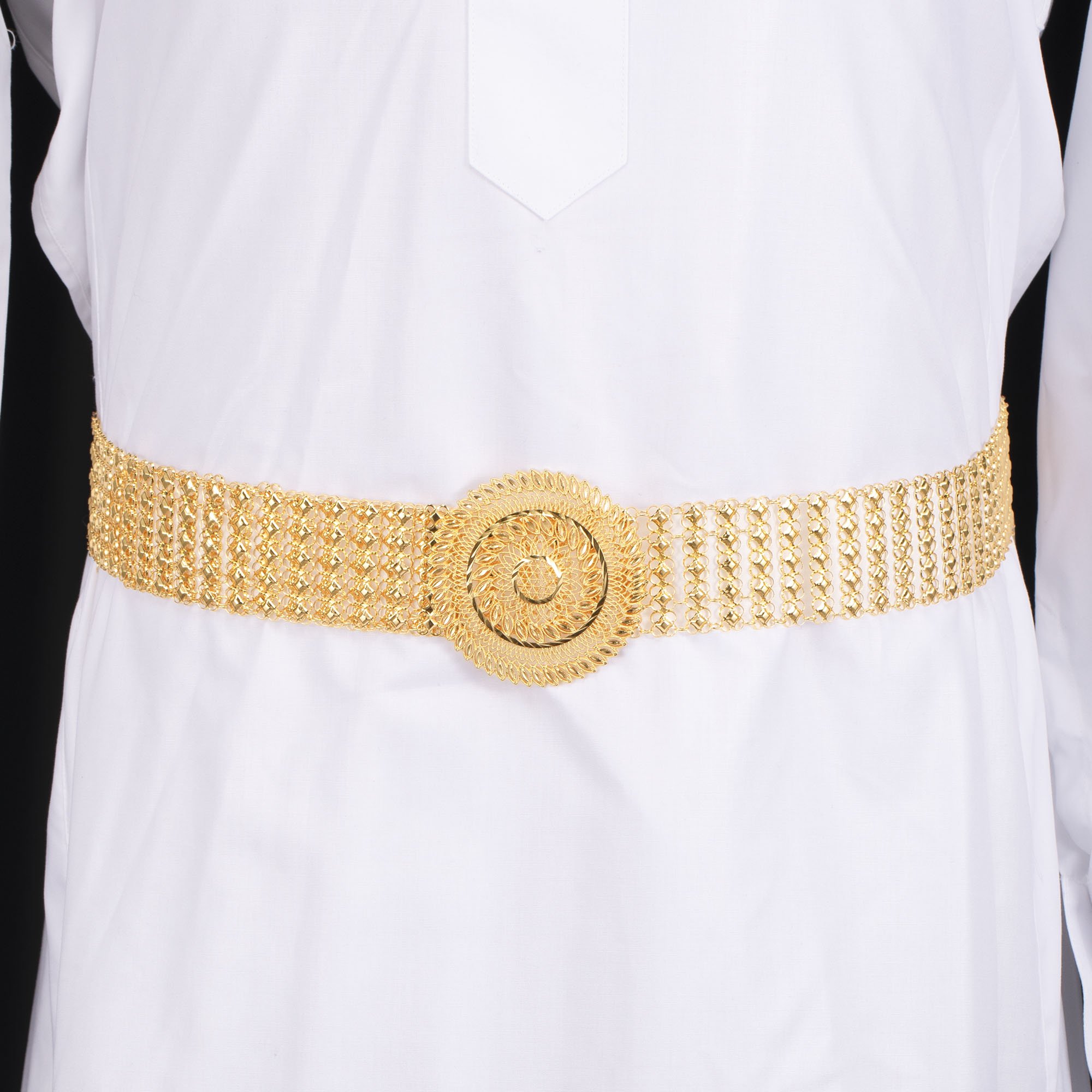 For Arab Men Metal Chain Beltsthe Middle East men designer belts belt customize