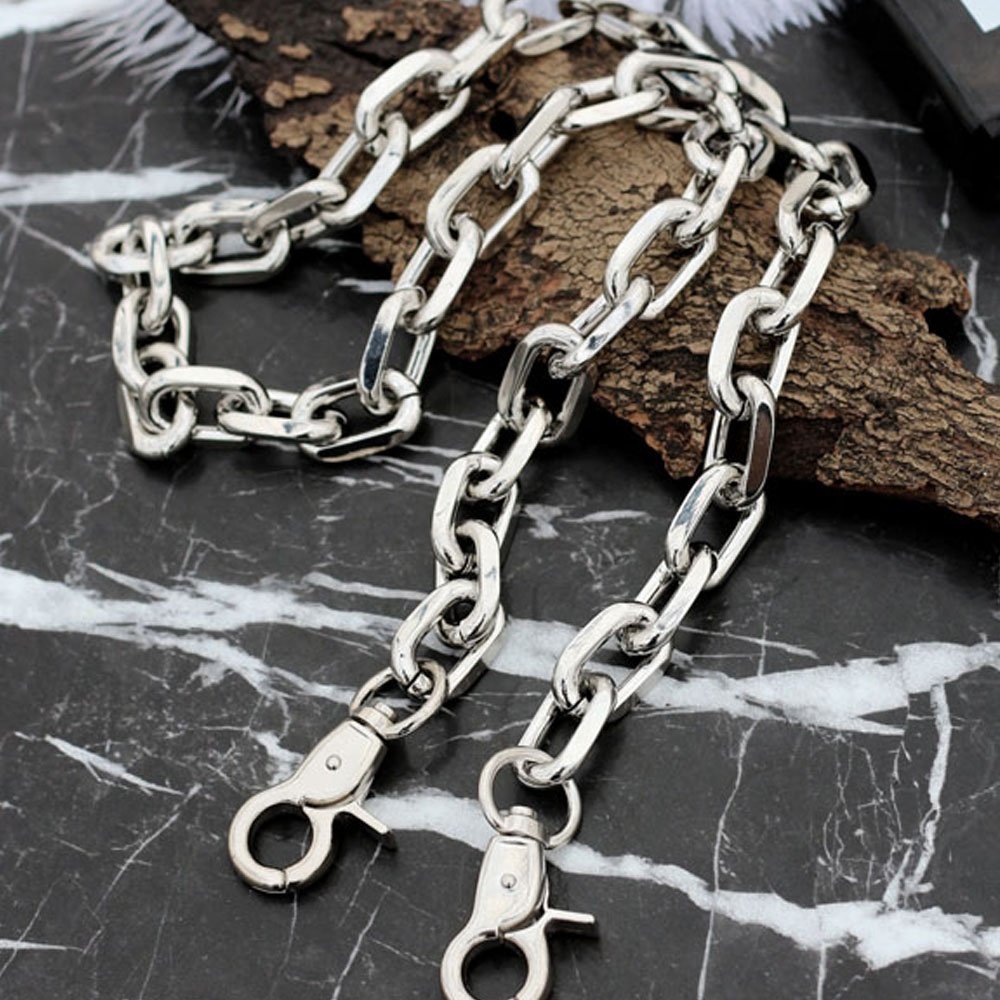 Manufacturers direct high - quality waist chain accessories hip hop chain pants for men and women decorative silver waist chain