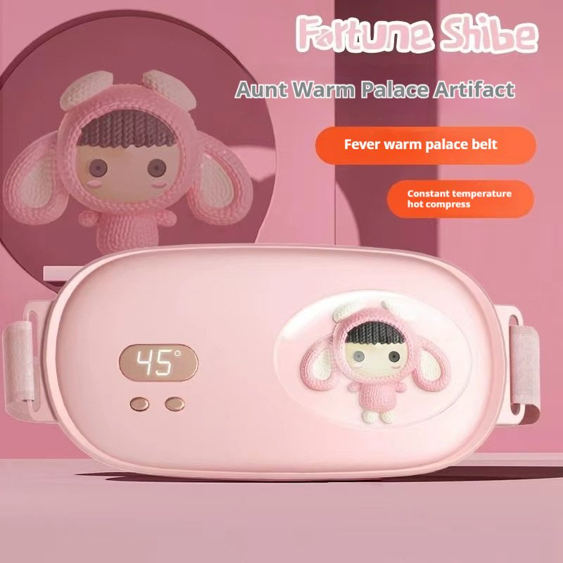 Warm Palace Heating Belt with Four Vibration Massage Modes Period Pain Relief Healthcare Supply
