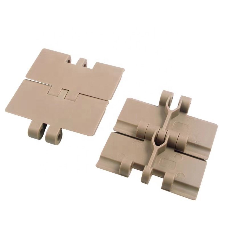 Factory wholesales 820 plastic single plastic table top chain straight slat top conveyor chain with good price