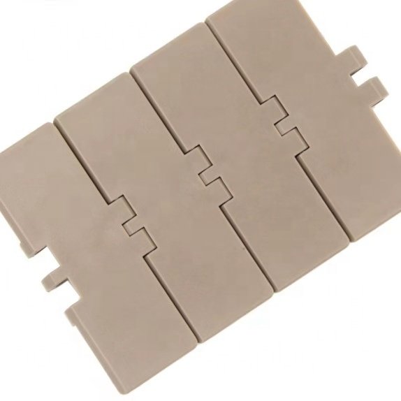 Factory wholesales 820 plastic single plastic table top chain straight slat top conveyor chain with good price