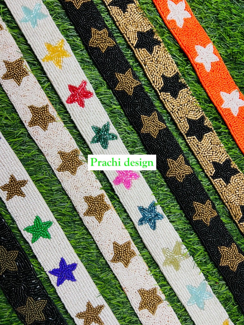 LATEST 2024 HANDMADE BEADED STRAPS FOR WOMEN HAND BAG STRAPS PARTY AND EVENING