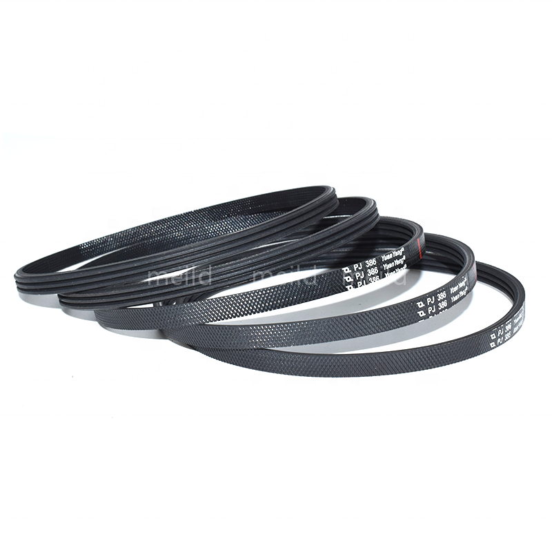 pj386 V-ribbed belt pj Rubber V-ribbed belt pj Molded V-ribbed belt