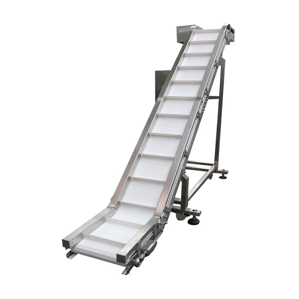 DZJX Pu Pvc Stainless Steel Belt Conveyor Food Grade Modular Plastic Slat Chain Belt Conveyor For Conveyor Packaging Machinery
