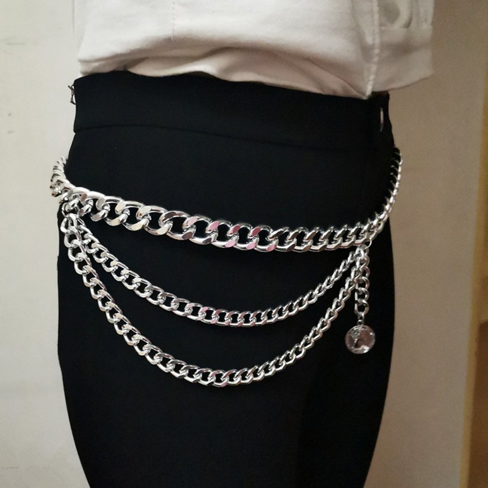 New Pants Belt Chain Clothing Accessories Multi-layer Waist Chain Hip Hop Tassels Fashion Special Appearance Choker Jewelry gift