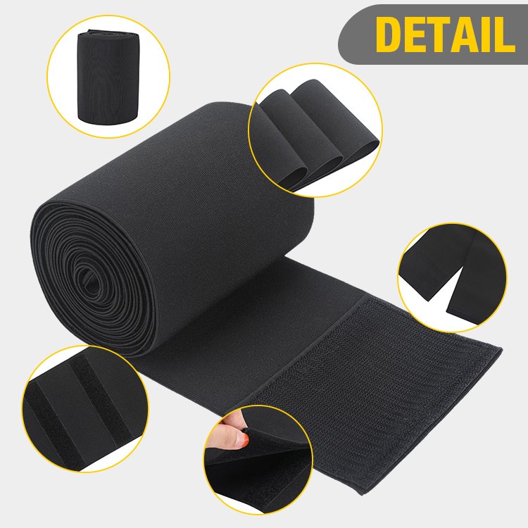 HEXIN Custom Logo Service Tummy Wrap Waist Trainer Belts Elasticity Belly Waist Wraps Body Wrap Waist Trainer