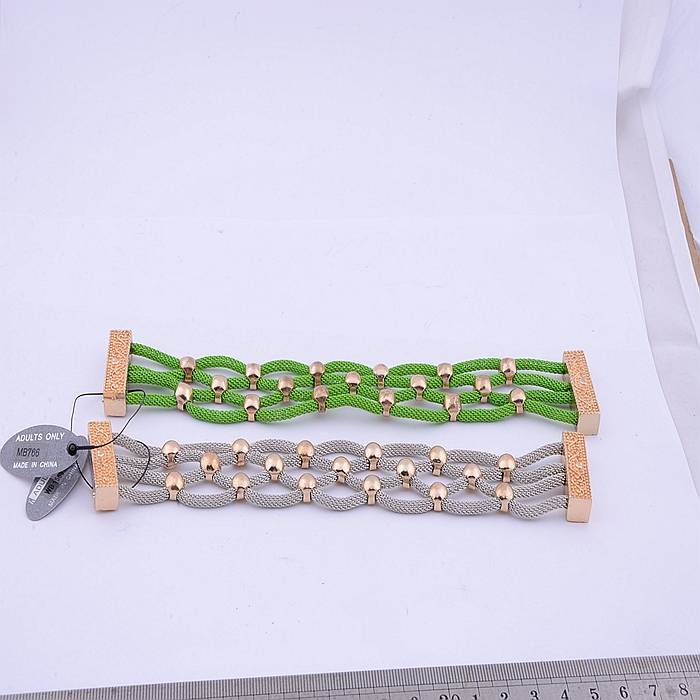 European and American style jewelry fashion personality versatile exquisite magnetic copper bracelet 097