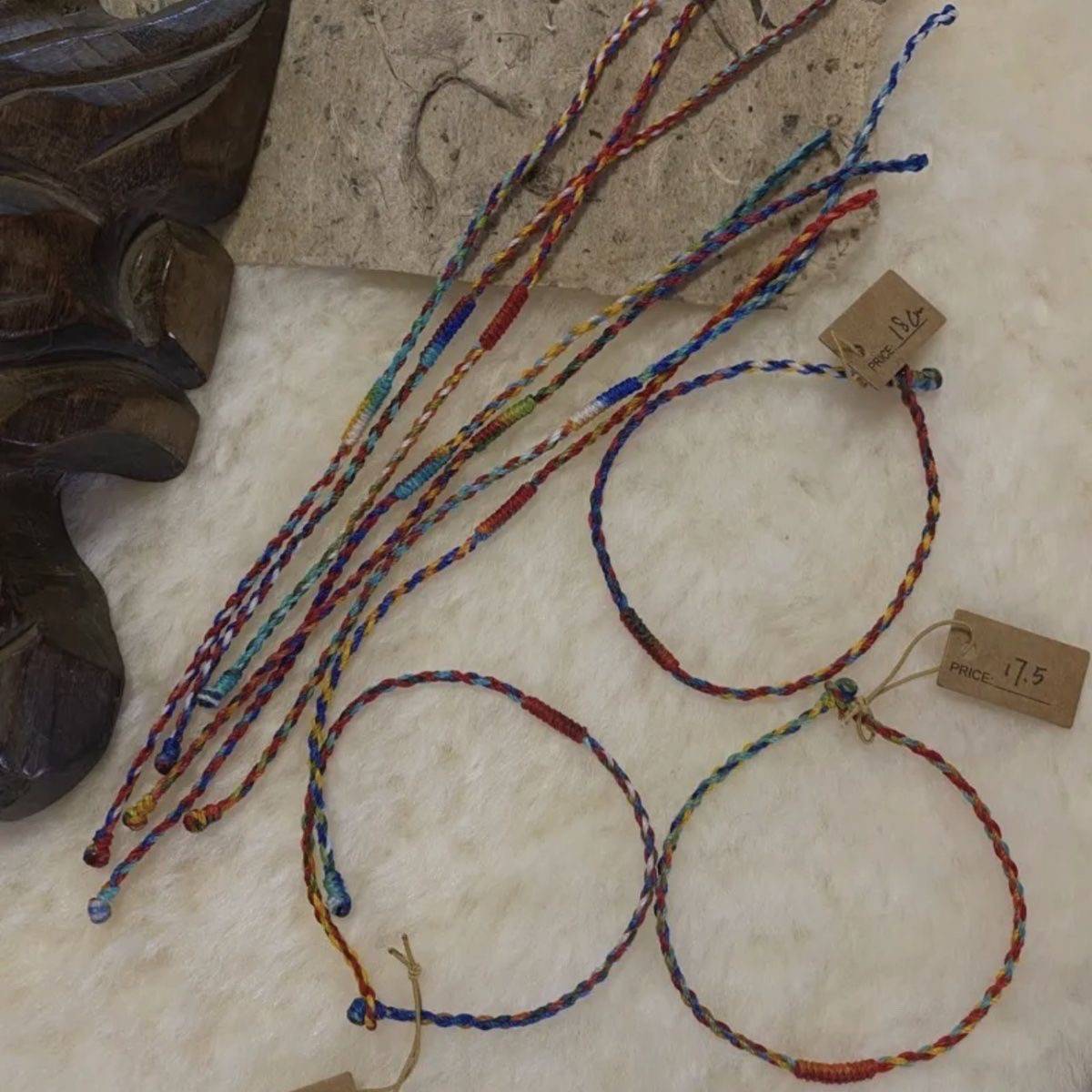 Lucky Little Rainbow Wish Blind Blind Hand Rope Simple Female Girlfriends Student Gifts High Beauty