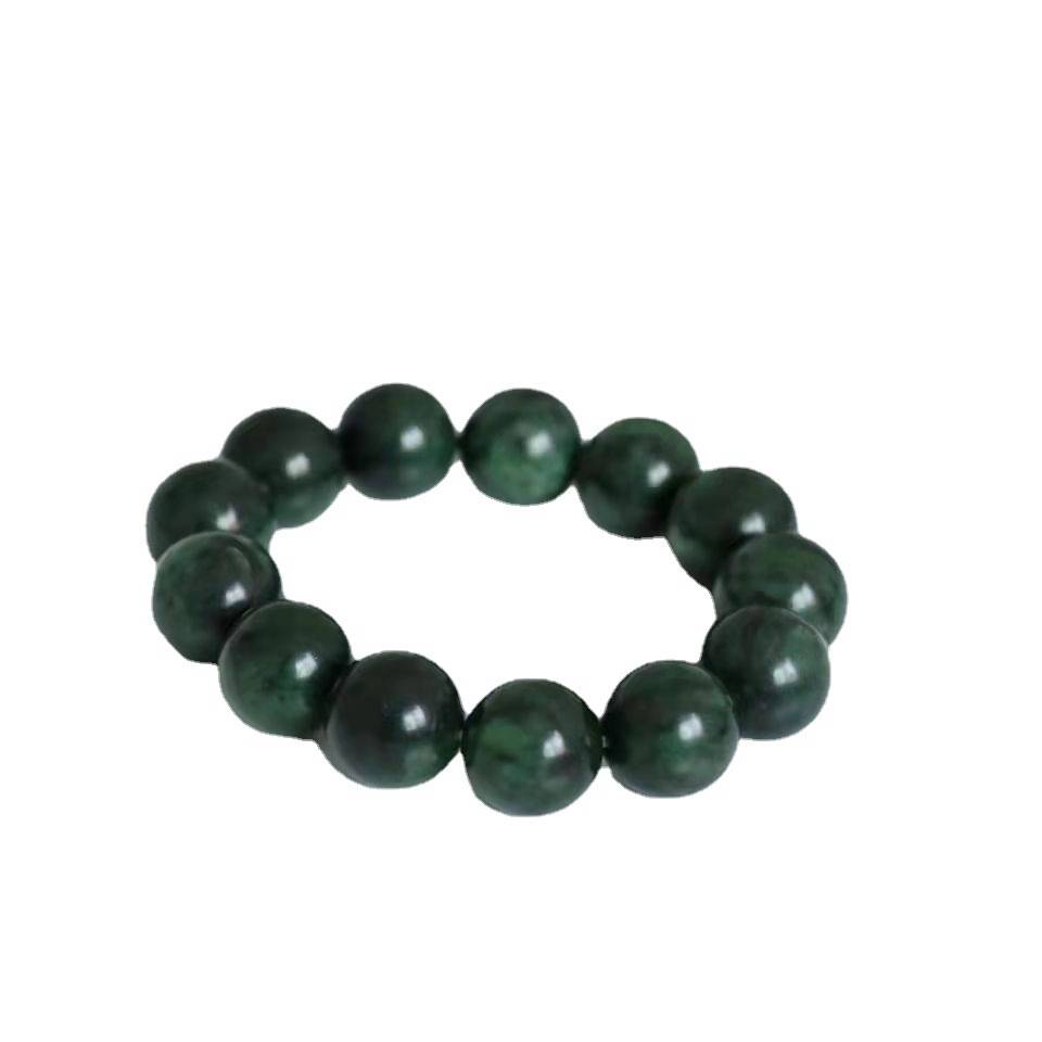 Yaowang stone bracelet natural olive green meteorite bracelet magnetic multi -circle bracelet snake -patterned stone Tibetan jade bracelet