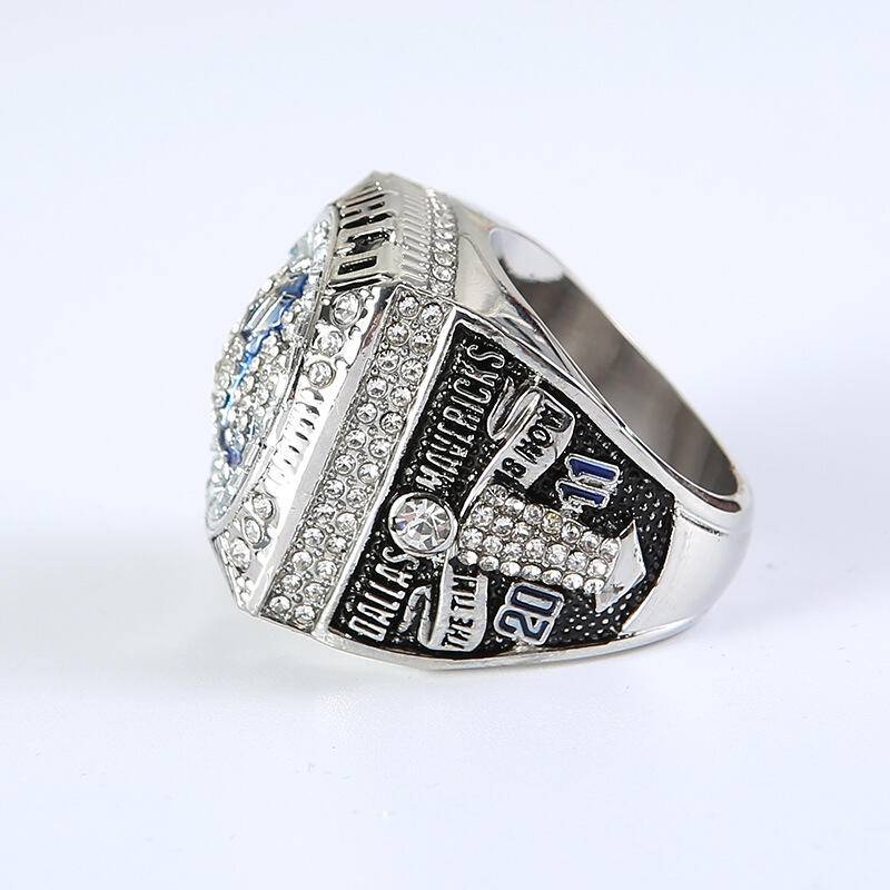 Steel model NBA2011 Dallas Mavericks Champions Champion Ring Manufacturer Forever Gift Ring Ring