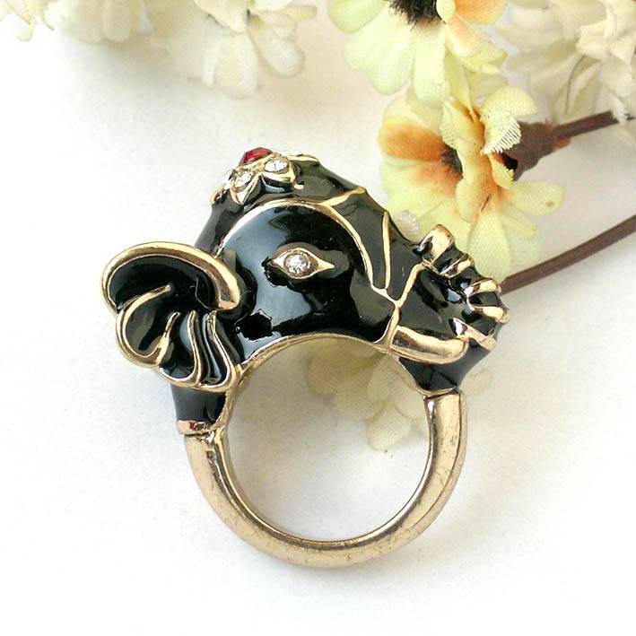 Jewelry Personality Atmospheric Style Relief Elephant Ring/Ring (Special Promotion)