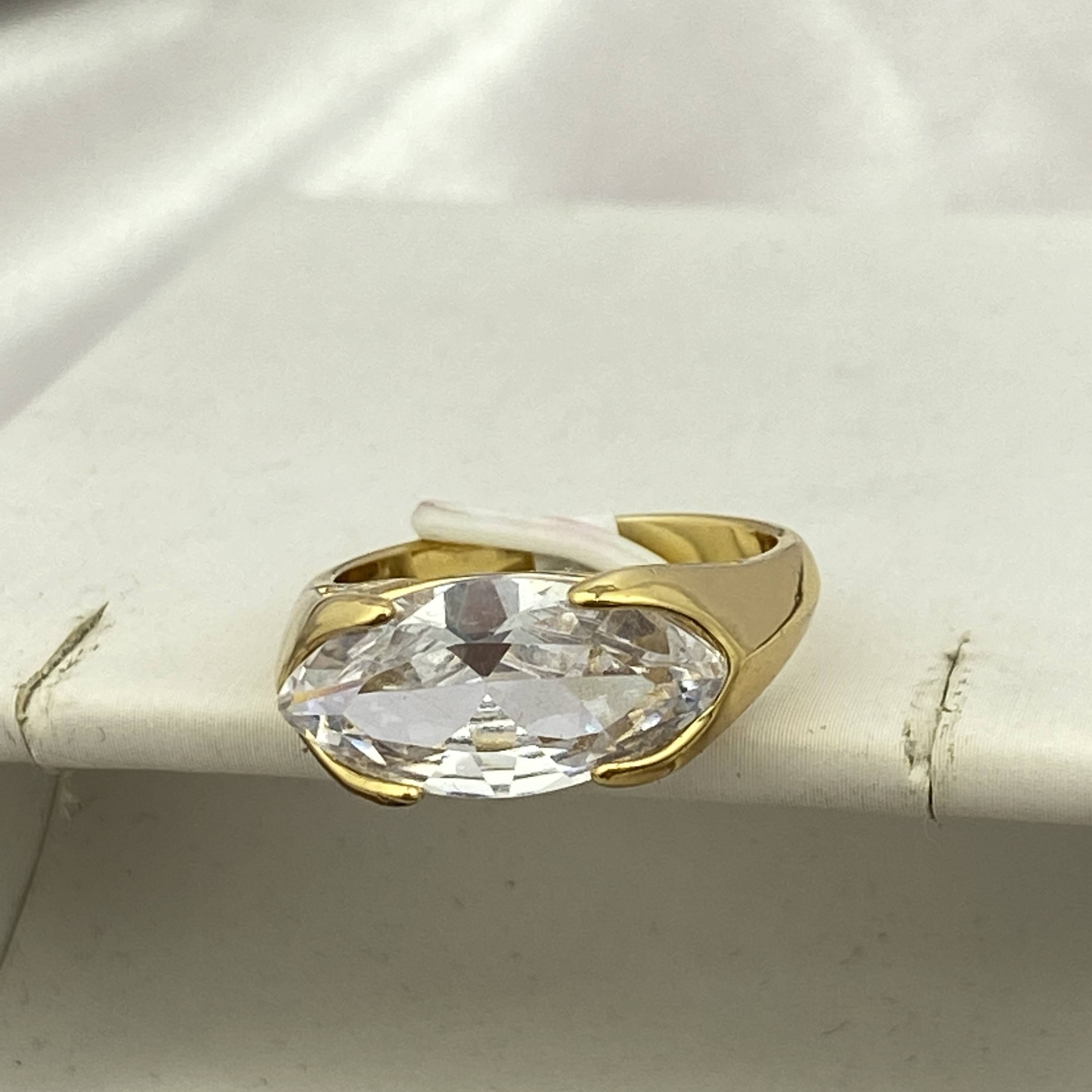 European and American jewelry jewelry vermiculite plating gold ring