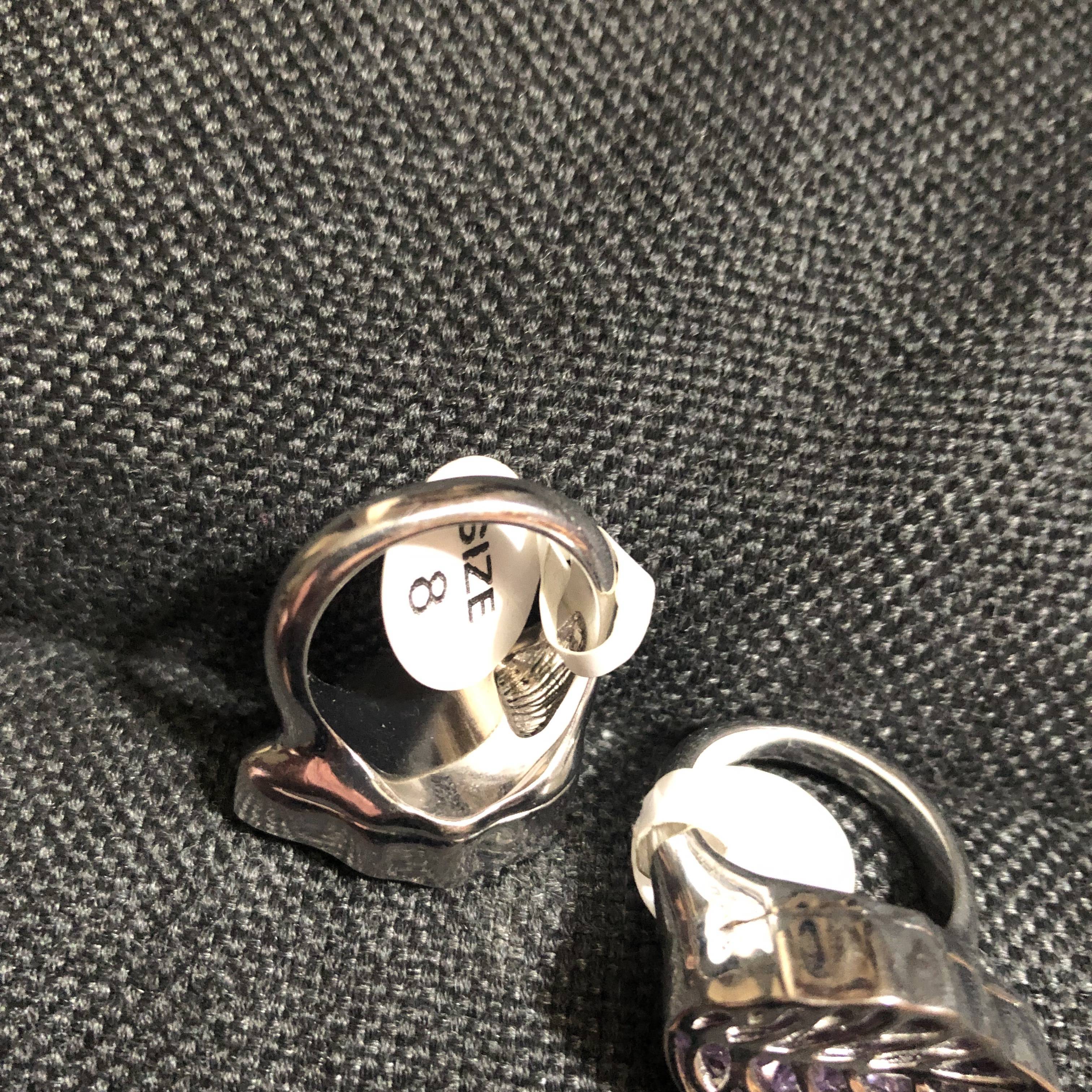 The original single is exquisite, smooth stereo personality leaf ring jewelry ring
