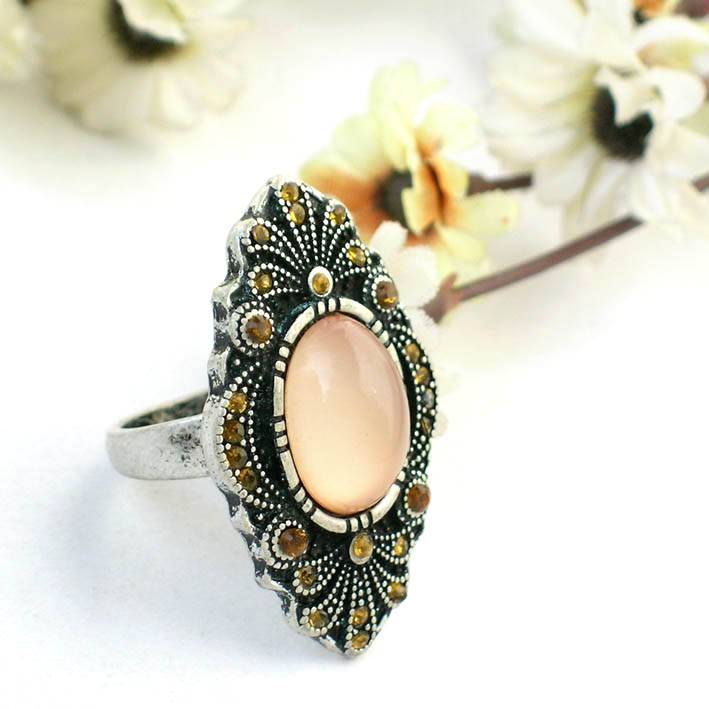 Jewelry Personality European -style retro making old cat eye stone sense ring/ring (special offer)