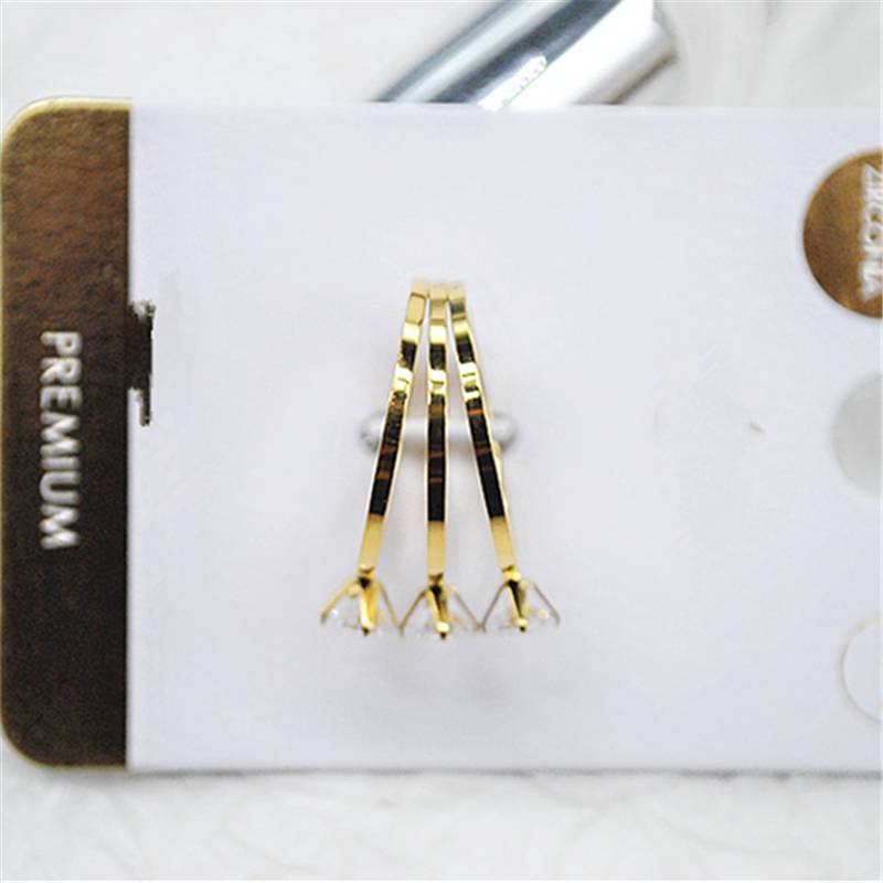 Qingdao Kanila jewelry European and American niche fashion ring women's exquisite high -end trendy design sense ring