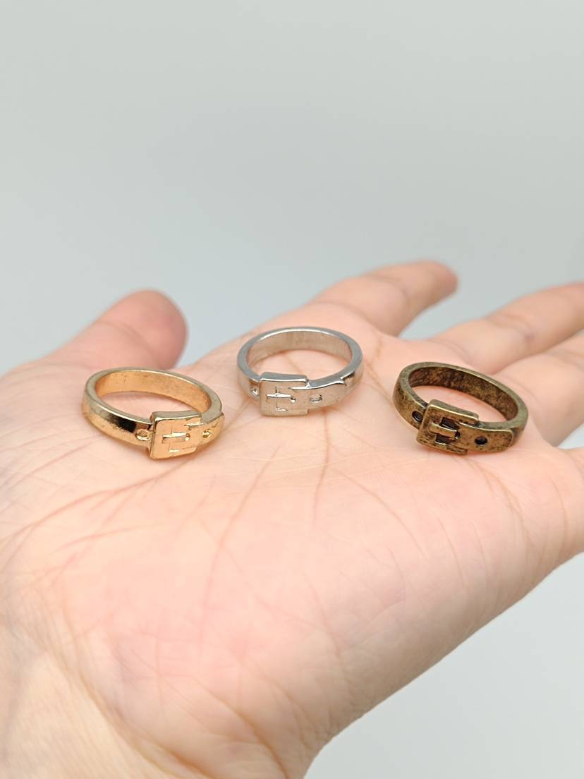 Exporting to European and American orphan belt buckle styles Personalized retro ring