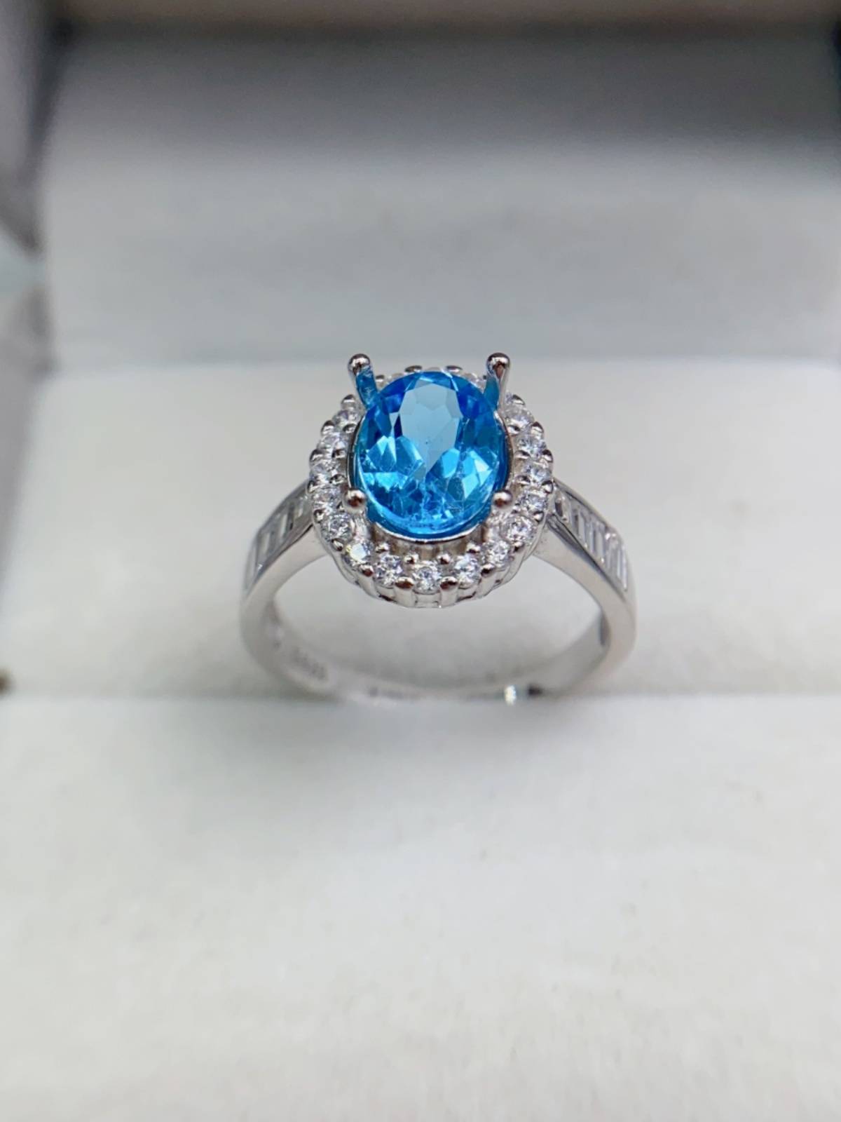 Deluxe fixed ring mouth ring gold plating air dragging 925 sterling silver inlaid custom K -gold and platinum jewelry excitement