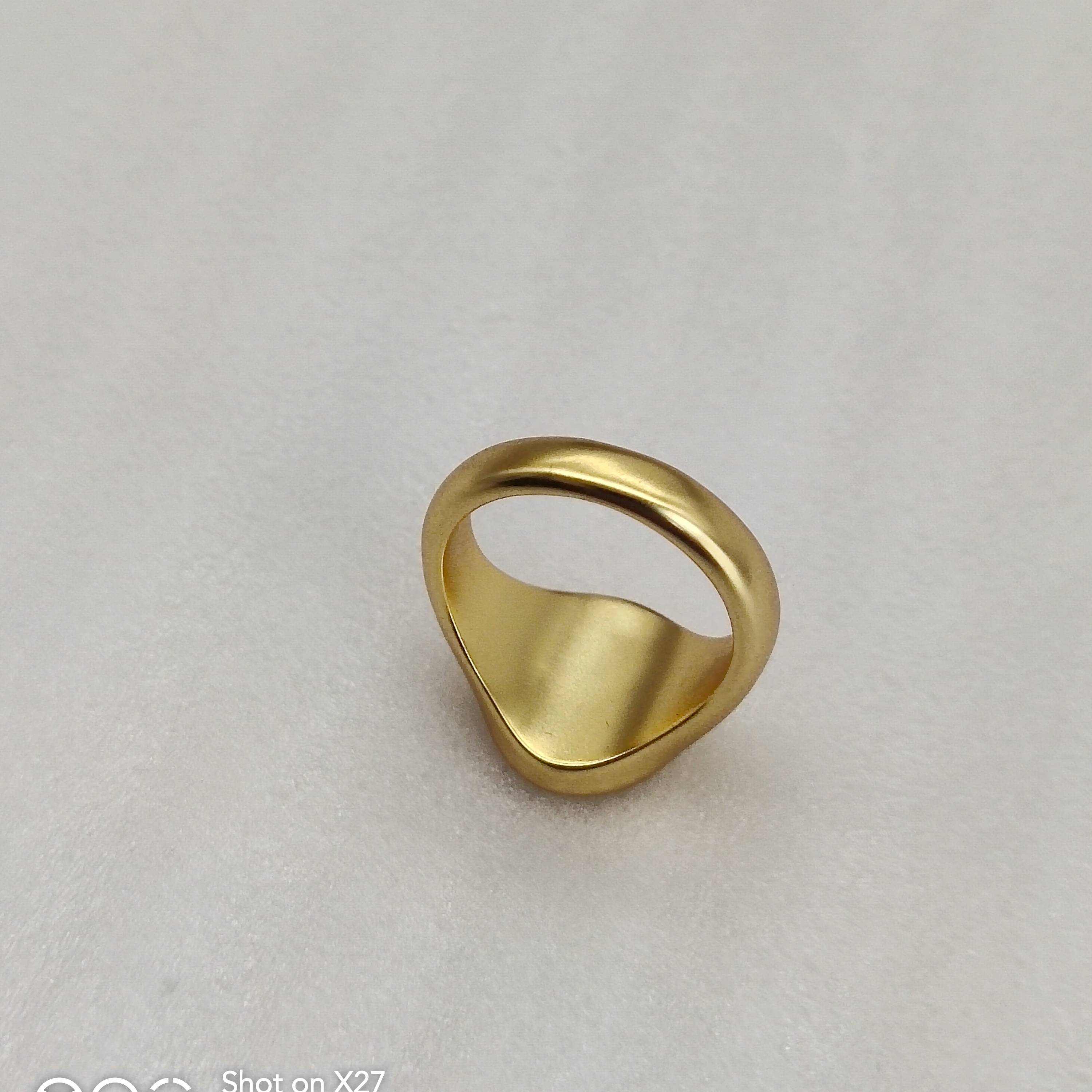 The new export of 2024 high -level sense pure copper plated real gold ins in Europe and the United States