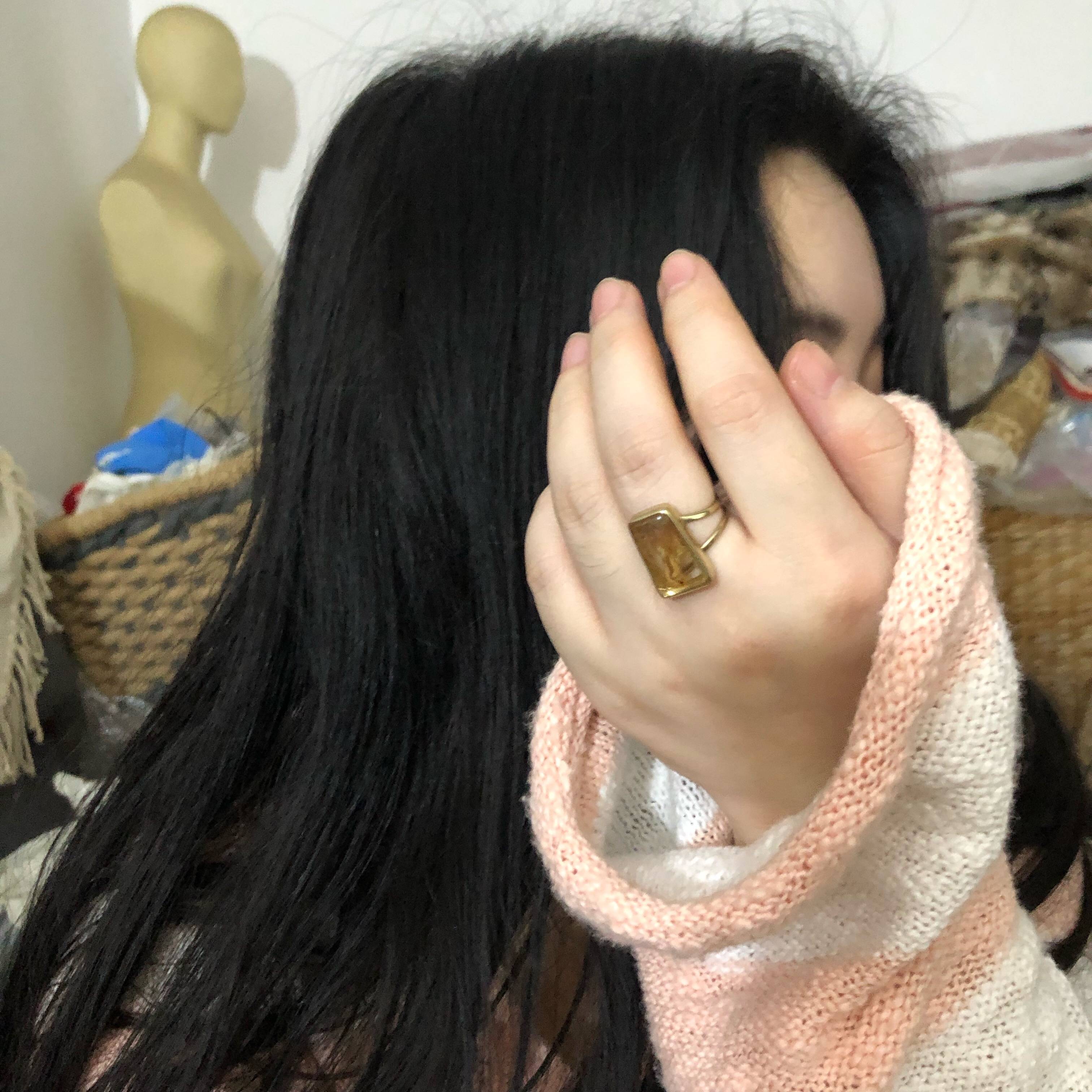 Original single -drop glue three -dimensional natural plant opening ring ring ring ring