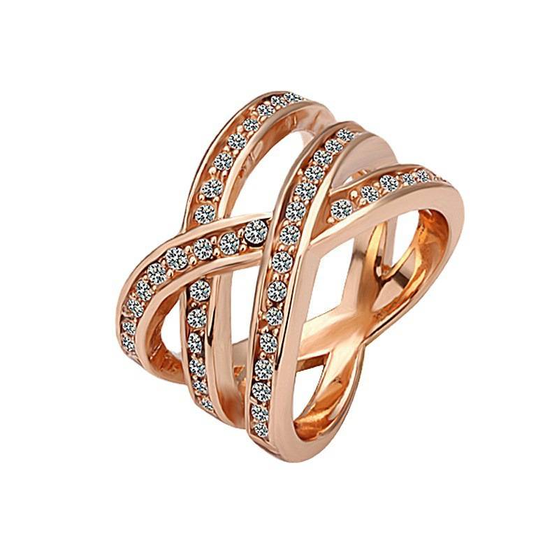 Amazon jewelry alloy diamond couple ring European and American style hand jewelry manufacturer accessories