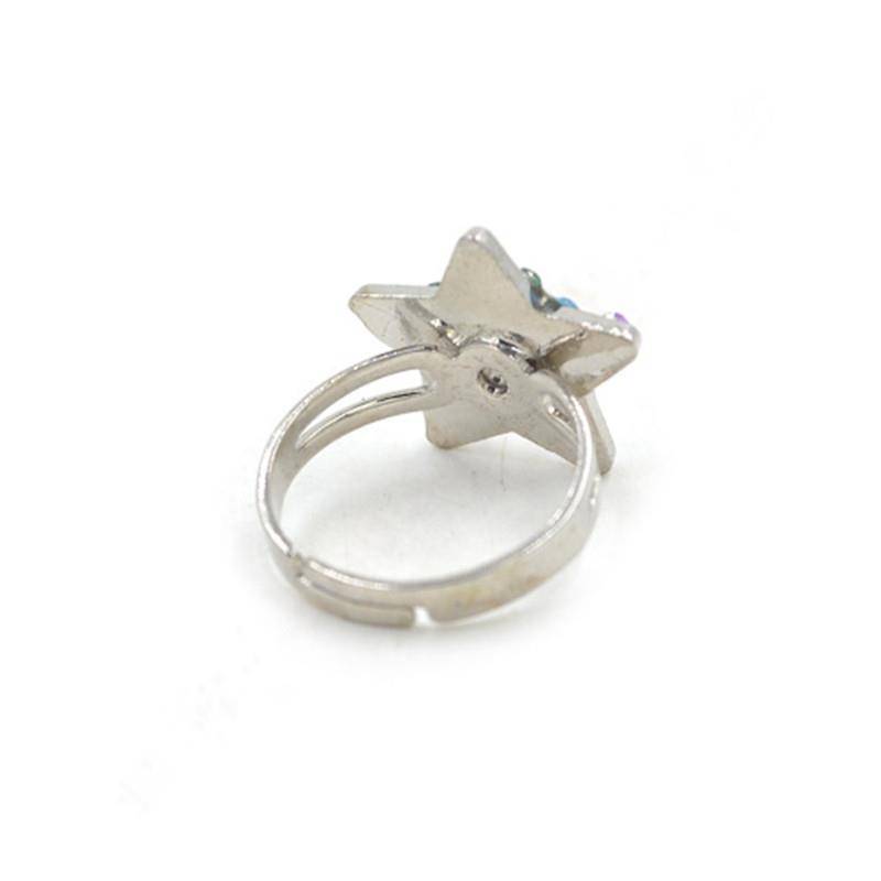 Sensitivity temperature control temperature sensor color deformation ring smart temperature opening jewelry starfish ring birthday couple gift