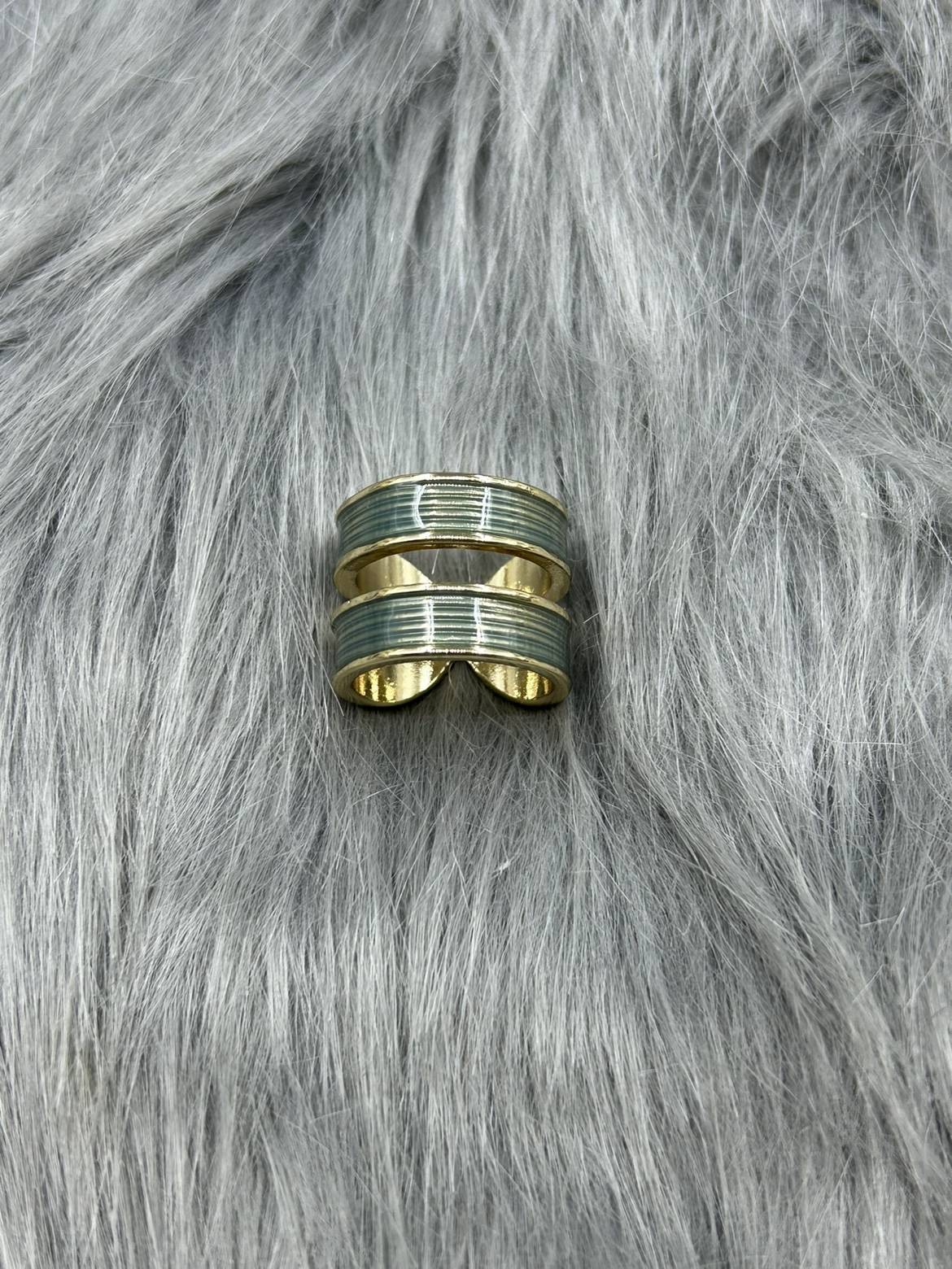 A303 Love Nothing Jewelry Golden Drop Glaze Fashion Grand Ring Ring Ring