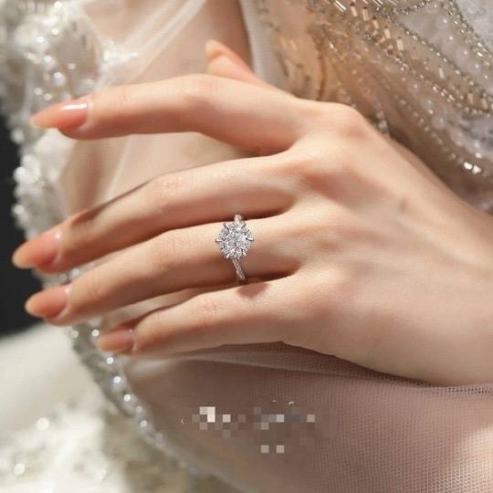 Qimei Jewelry Customization Links D -color FL laboratory Cultivation Diamonds can pass the pen and make a single shot.