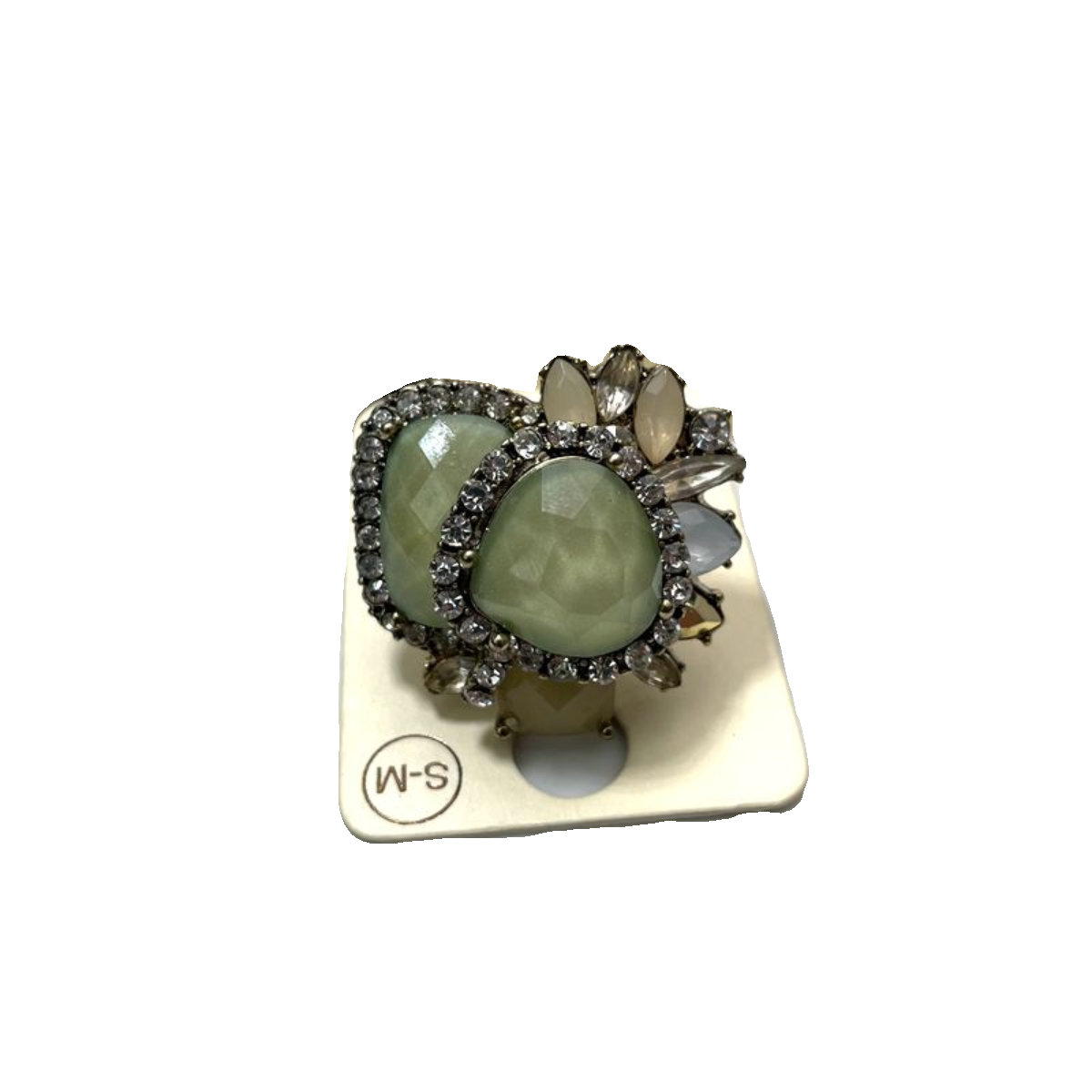 Jewelry Fashion Diamond Ring (Stocks are slightly worn and optimistic about shooting) Q24