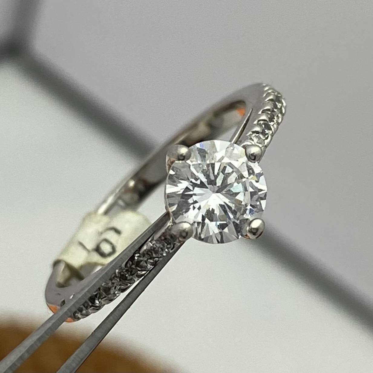 European and American jewelry silver vermiculite ring
