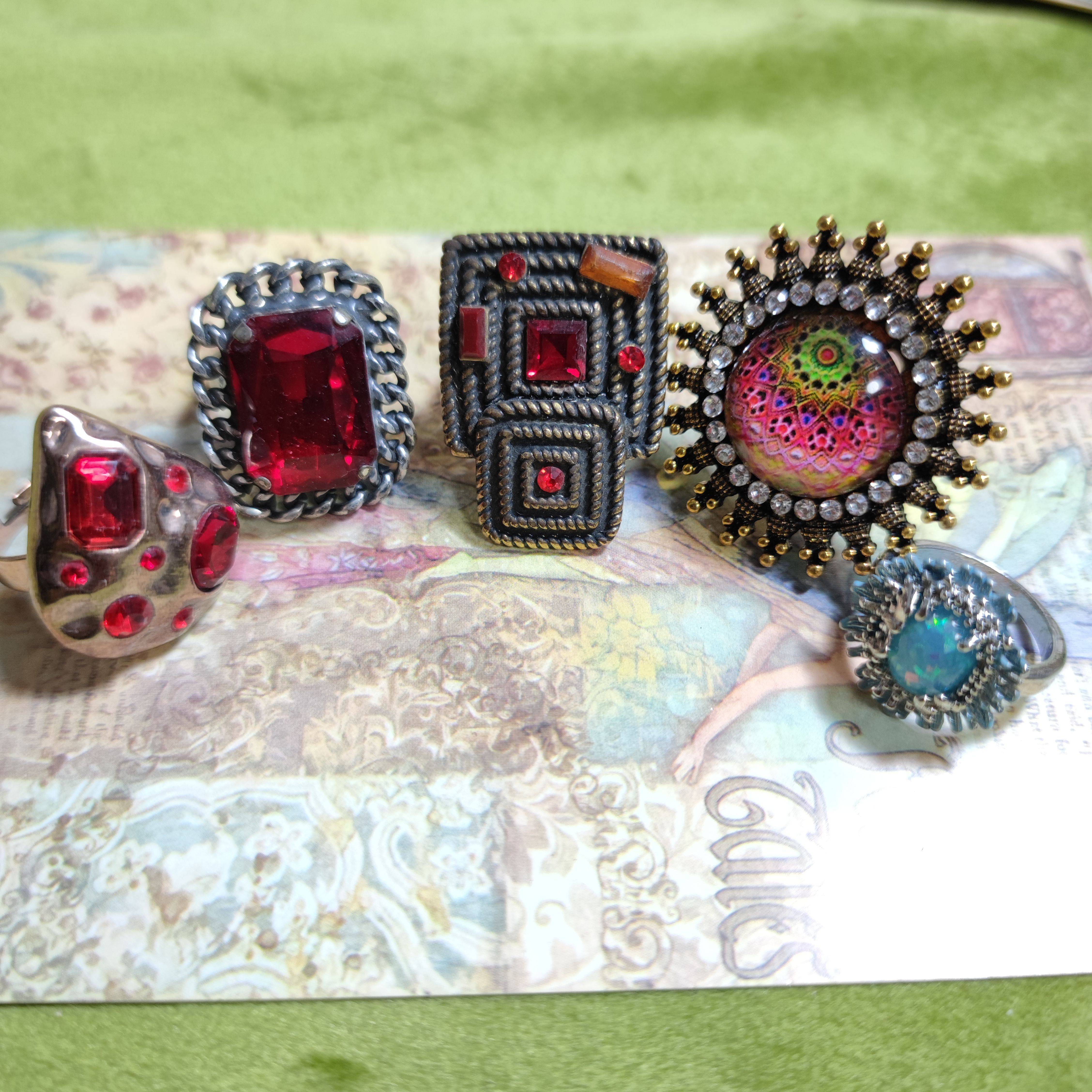 Original Single Old Products Ring Lonely Heavy Industry Retro Series
