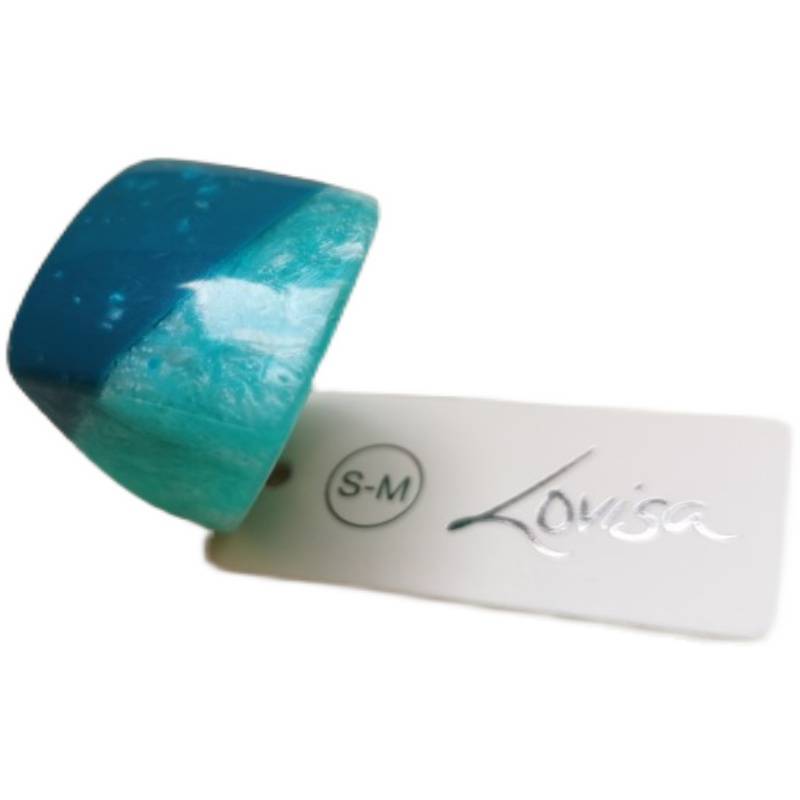 20sw Qingdao Jewelry Ring Ring Ring of Japan, South Korea, European and American popular fashion, simple and generous acetic acid resin ring