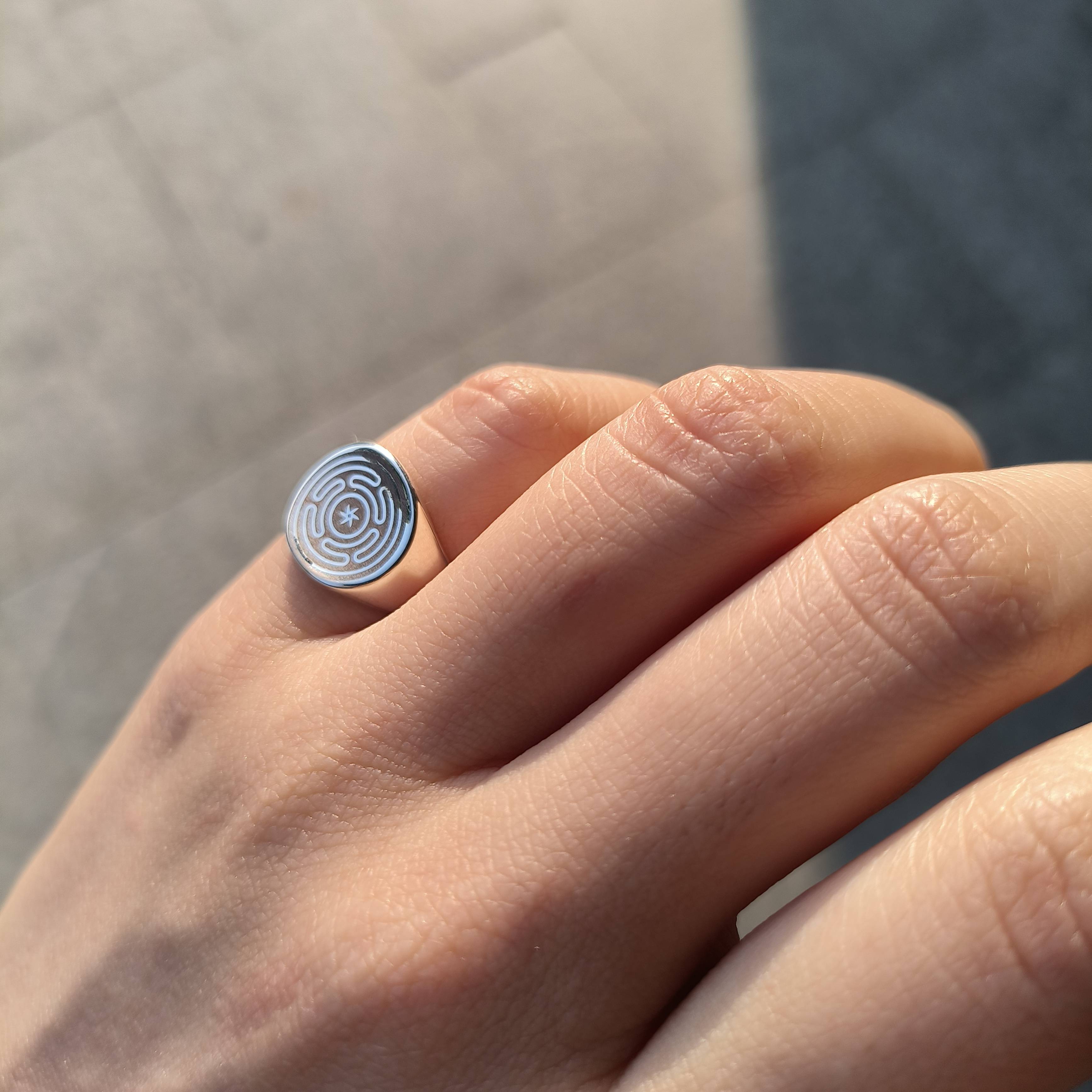 Spell Market Hakhon Tail Tail Single Original Rie Box Hecate Cross -border Jewelry Ring