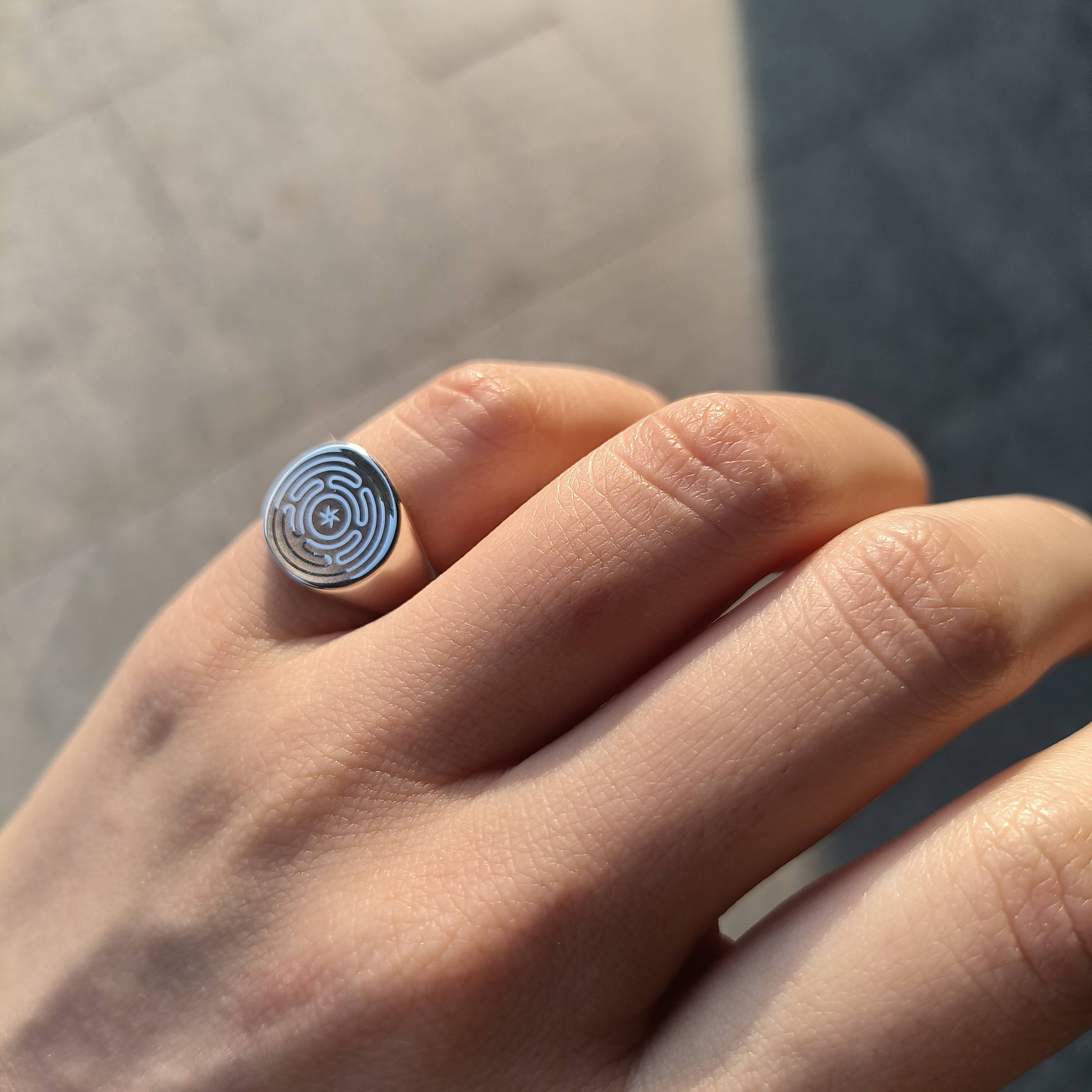 Spell Market Hakhon Tail Tail Single Original Rie Box Hecate Cross -border Jewelry Ring