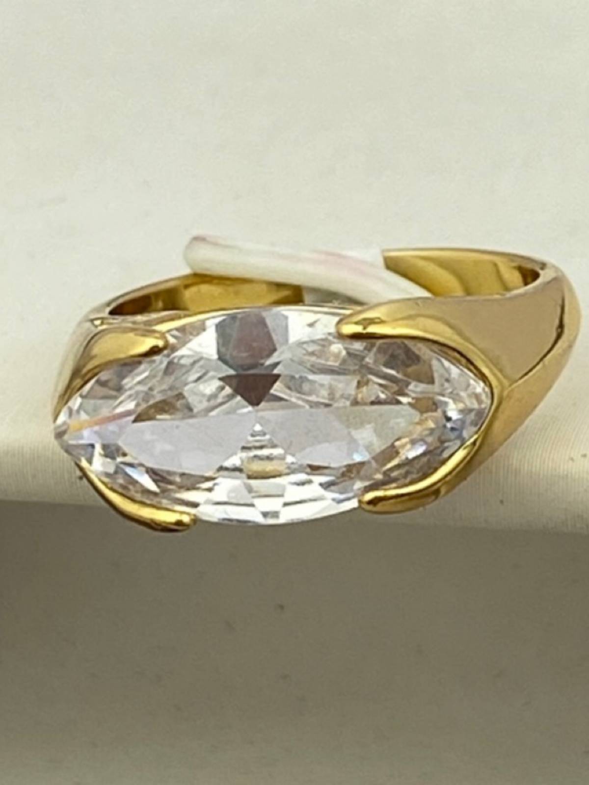 European and American jewelry jewelry vermiculite plating gold ring