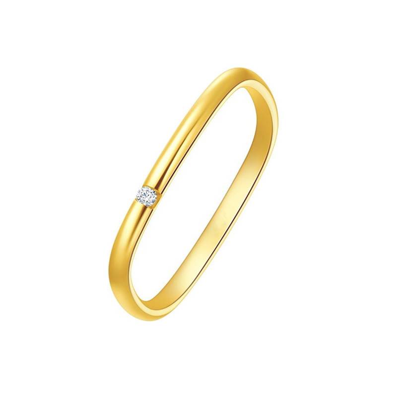 Do not fall off!18K Golden Fang Precepts Fashion Ring Female Light luxury Senior Design Founder Circle Ring Ring