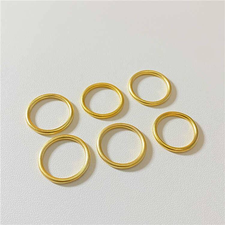 Shajin ancient law ring ring ring, alloy cycle women's simple and fashionable personality, ring tail ring finger niche design