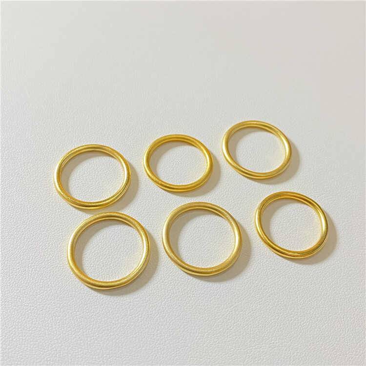 Shajin ancient law ring ring ring, alloy cycle women's simple and fashionable personality, ring tail ring finger niche design
